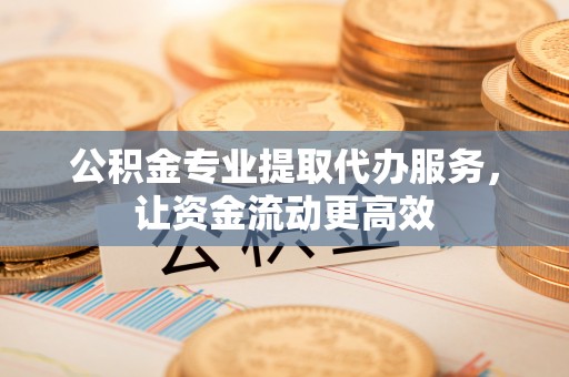 蠡县公积金专业提取代办服务，让资金流动更高效