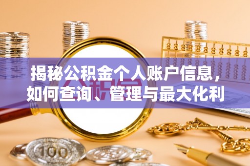 蠡县揭秘公积金个人账户信息，如何查询、管理与最大化利用